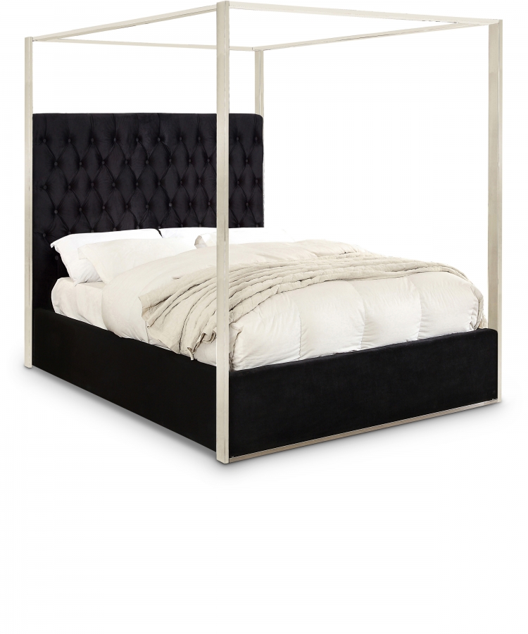 Porter Velvet Upholstered Bed