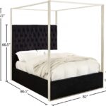 Porter Velvet Upholstered Bed