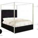 Porter Velvet Upholstered Bed