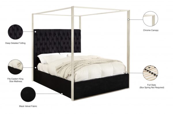Porter Velvet Upholstered Bed