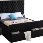 Bliss Velvet Upholstered Bed