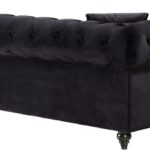 Sabrina 96" Velvet Upholstered Reversible 2pc. Sectional