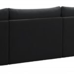 Jacob 140" Velvet Upholstered 4pc. Modular Sofa