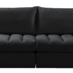Jacob 140" Velvet Upholstered 4pc. Modular Sofa