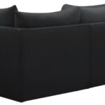 Jacob 66" Velvet Upholstered 2pc. Modular Loveseat