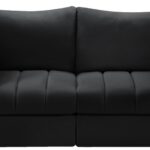Jacob 66" Velvet Upholstered 2pc. Modular Loveseat