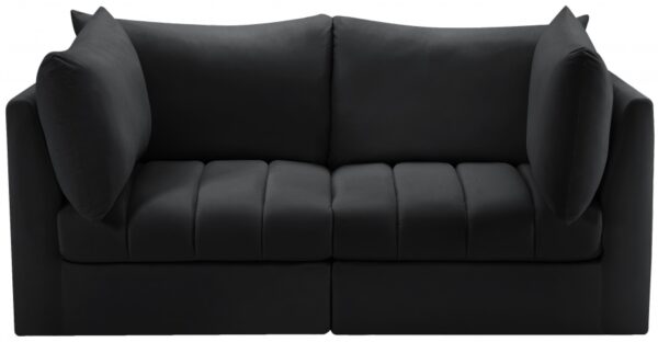Jacob 66" Velvet Upholstered 2pc. Modular Loveseat