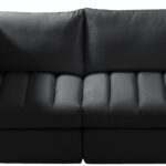 Jacob 66" Velvet Upholstered 2pc. Modular Loveseat