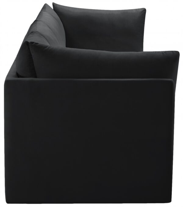 Jacob 66" Velvet Upholstered 2pc. Modular Loveseat