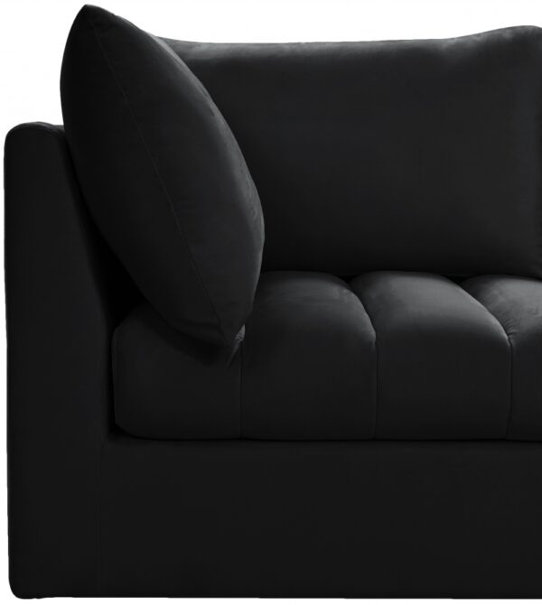 Jacob 66" Velvet Upholstered 2pc. Modular Loveseat