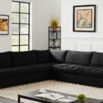 Jacob 107" Velvet Upholstered 5pc. Modular Sectional