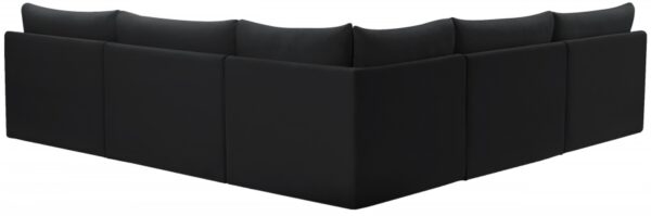 Jacob 107" Velvet Upholstered 5pc. Modular Sectional