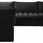 Jacob 103" Velvet Upholstered 5pc. Modular Sectional