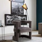 Blair Velvet Upholstered Dining/Accent Chair