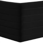 Quincy Velvet Upholstered Comfort Corner Modular Chair