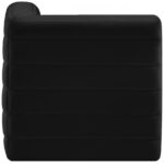 Quincy Velvet Upholstered Comfort Corner Modular Chair