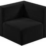 Quincy Velvet Upholstered Comfort Corner Modular Chair