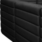 Quincy Velvet Upholstered Comfort Corner Modular Chair
