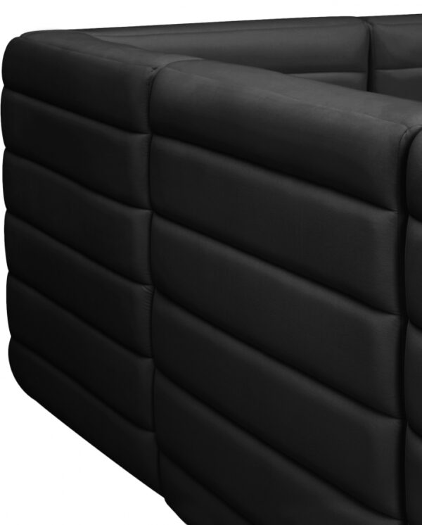 Quincy Velvet Upholstered Comfort Corner Modular Chair