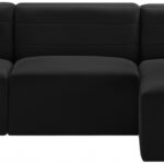 Quincy 95" Velvet Upholstered Comfort 4pc. Modular Sectional