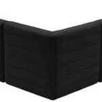 Quincy 94" Velvet Upholstered Comfort 5pc. Modular Sectional