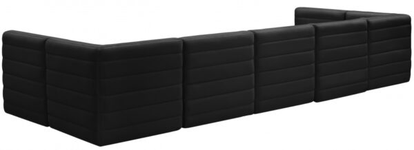 Quincy 157" Velvet Upholstered Comfort 7pc. Modular Sectional