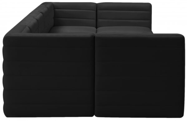 Quincy 157" Velvet Upholstered Comfort 7pc. Modular Sectional