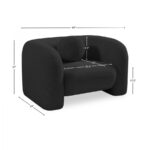 Emory Boucle Fabric Upholstered Chair