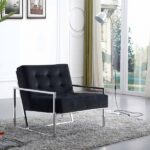 Alexis Velvet Upholstered Accent Chair