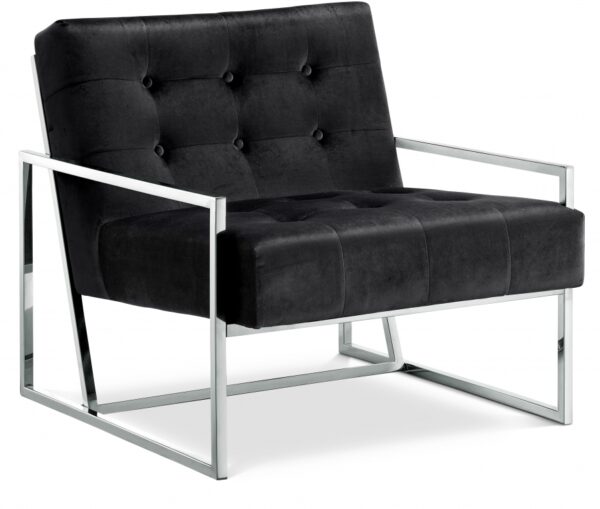 Alexis Velvet Upholstered Accent Chair