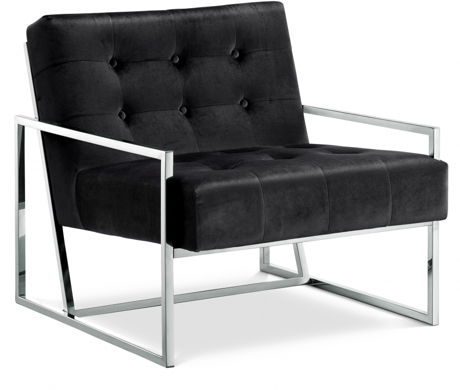 Alexis Velvet Upholstered Accent Chair