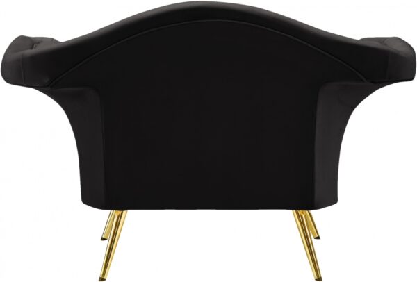 Lips Velvet Upholstered Chair