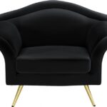 Lips Velvet Upholstered Chair