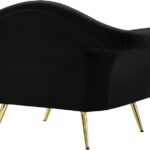 Lips Velvet Upholstered Chair
