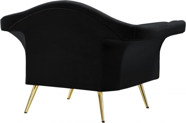 Lips Velvet Upholstered Chair