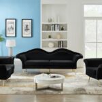 Lips 75" Velvet Upholstered Loveseat