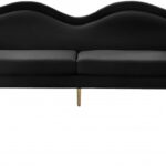 Lips 75" Velvet Upholstered Loveseat