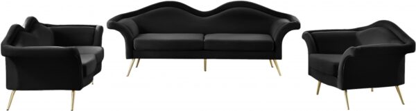 Lips 75" Velvet Upholstered Loveseat