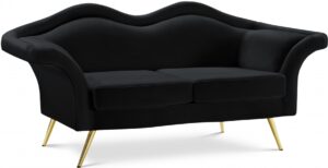 Lips 75" Velvet Upholstered Loveseat