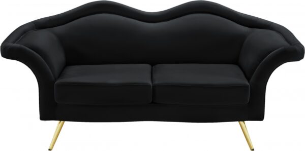 Lips 75" Velvet Upholstered Loveseat