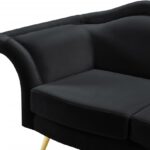 Lips 75" Velvet Upholstered Loveseat