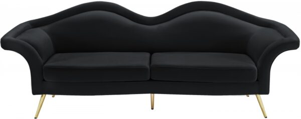 Lips 98" Velvet Upholstered Sofa