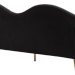 Lips 98" Velvet Upholstered Sofa