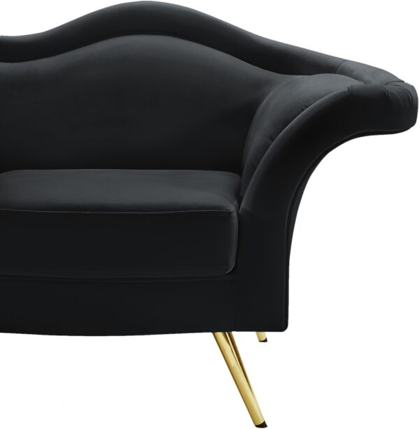 Lips 98" Velvet Upholstered Sofa