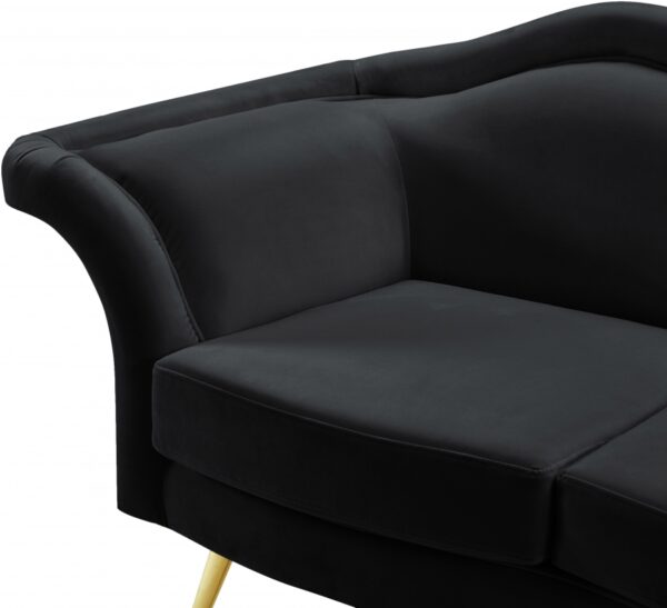 Lips 98" Velvet Upholstered Sofa
