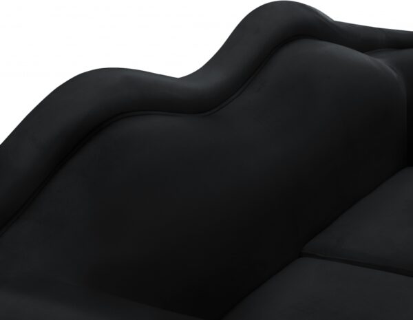 Lips 98" Velvet Upholstered Sofa
