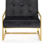Pierre Velvet Upholstered Accent Chair