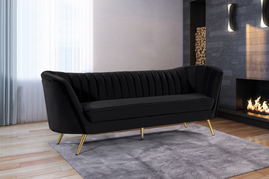 Margo 88" Velvet Upholstered Sofa