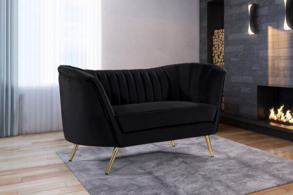 Margo 65" Velvet Upholstered Loveseat