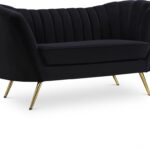 Margo 65" Velvet Upholstered Loveseat